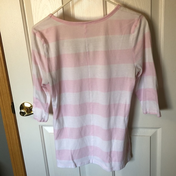 Victoria’s Secret 3/4 Sleeve Top Sz M - Picture 4 of 8